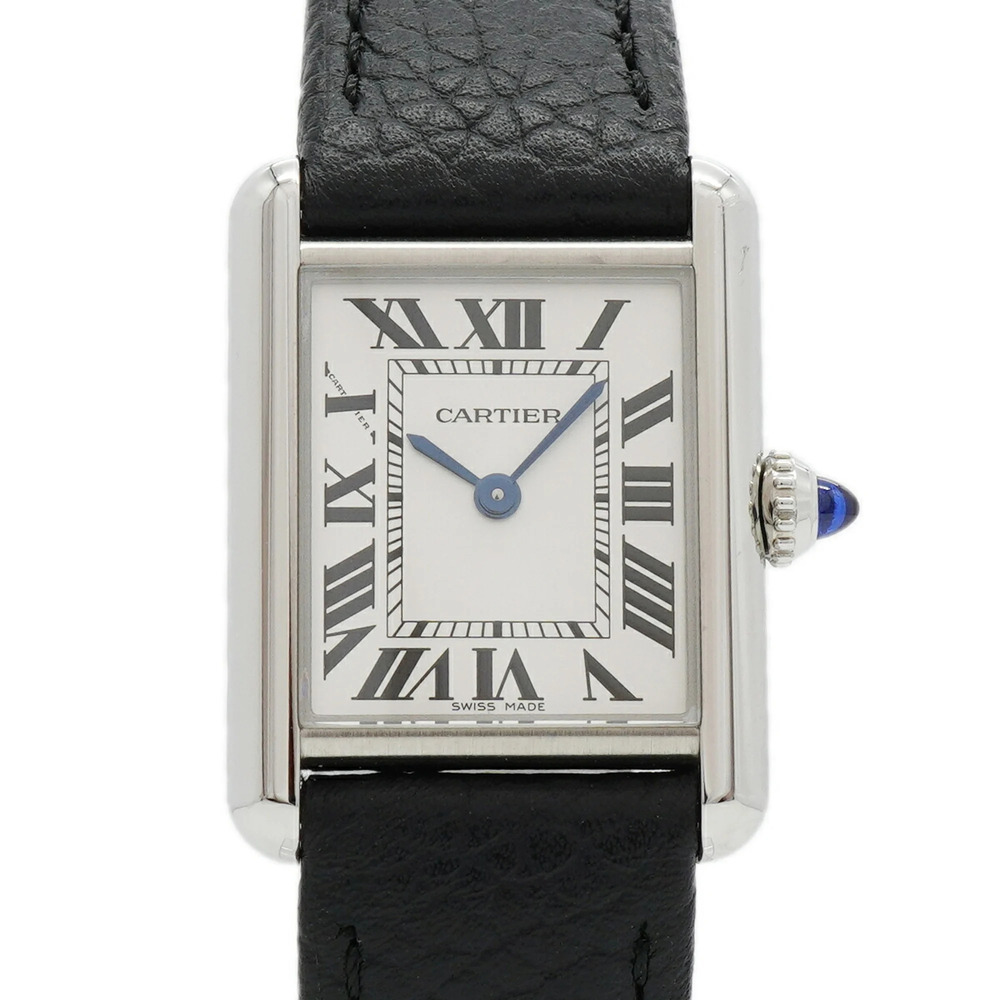 Cartier Tank Must SM WSTA0110 Silver Dial Women's Watch
